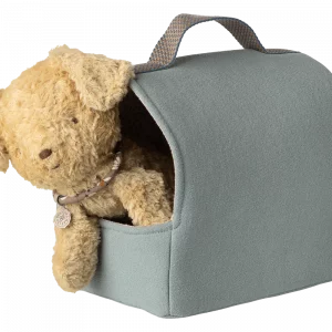 Alternative view of Transportín para mascotas Azul empolvado de Maileg