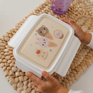 Alternative view of Fiambrera bento de acero inoxidable Sparkling Sweets de Petit Monkey