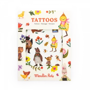Tatuajes Les Minouchkas de Moulin Roty