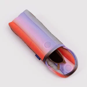 Alternative view of Funda de gafas Baggu - Gradient Stripe Poppy and Lilac