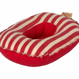 Bote de Goma ratón pequeño-Rayas Rojas Maileg