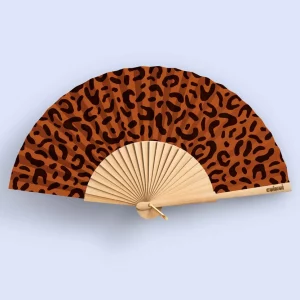 Abanico Léopard Foncé de Cuikui