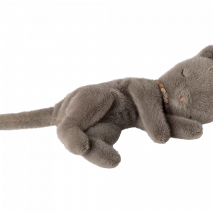 Peluche Gatito dormido Gris de Maileg