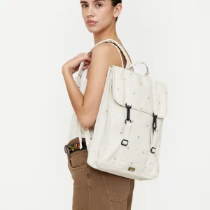 Alternative view of Mochila Handy Arles Ecru Dots de Lefrik