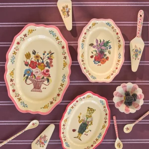 Alternative view of Bandeja vintage de melamina diseñada por Nathalie Lété de Rice