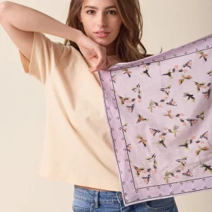 Bandana Manika Cerisier Lilac de Apaches - Imagen 3