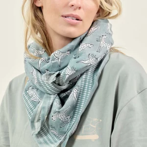 Alternative view of Foulard Grande Latika Pongo Shadow de Apaches