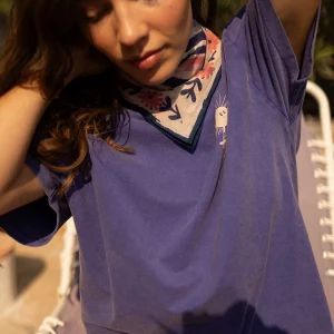 Alternative view of Bandana Dupitta Futa true blue de Apaches