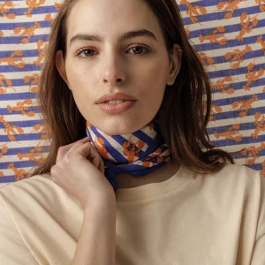 Alternative view of Bandana Manika Sebastien orange de Apaches