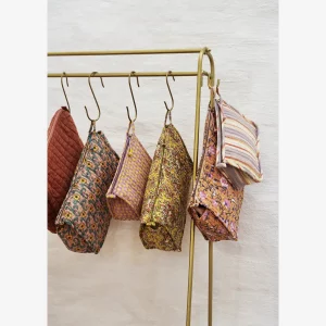 Alternative view of Neceser acolchado de algodón Rosa y amarillo de Madam Stoltz