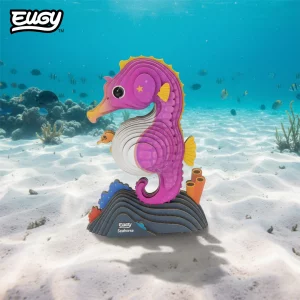 Alternative view of Puzle 3D Seahorse de Eugy Dodoland