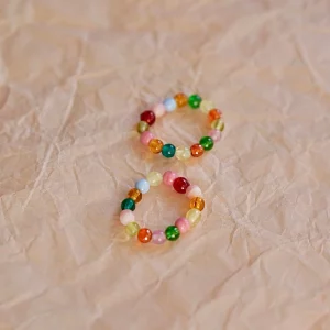 Anillo Flower Garden con perlas vintage de San San