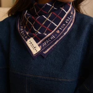 Alternative view of Bandana Manika Indigo Notebook de Apaches
