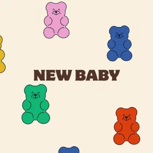 Alternative view of Postal New baby de Carole Hillman