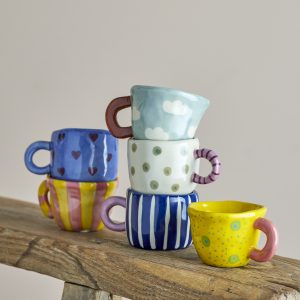 Alternative view of Taza Mini Nini Amarilla de Bloomingville