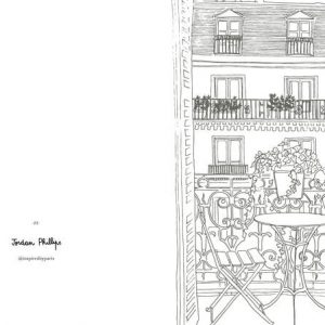 Alternative view of Libro París para colorear de Zoé de las Cases