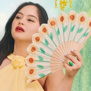 Alternative view of Abanico Girasoles de Coucou Suzette