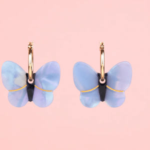Pendientes Mariposa Lavanda de Coucou Suzette