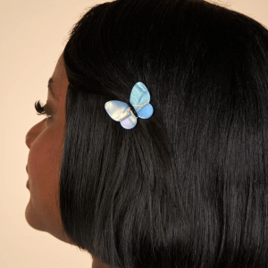 Alternative view of Pasador Mariposa Lavanda de Coucou Suzette