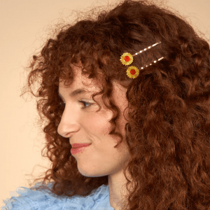 Alternative view of Horquillas Girasoles de Coucou Suzette