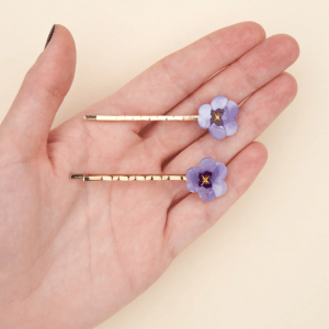 Horquillas Pensamiento de Coucou Suzette