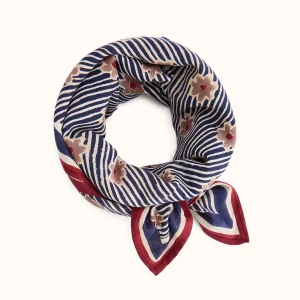 Foulard Grande Latika Anna Indigo de Apaches