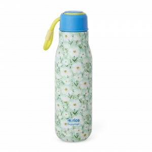 Botella acero inoxidable Menta Summer Bloom de Rice
