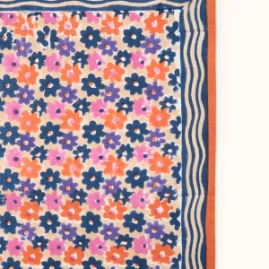 Alternative view of Foulard Grande Latika Paquerette macadamia de Apaches