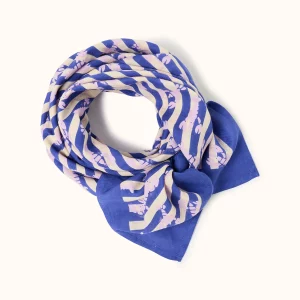 Foulard Grande Latika Sebastien Mauve de Apaches