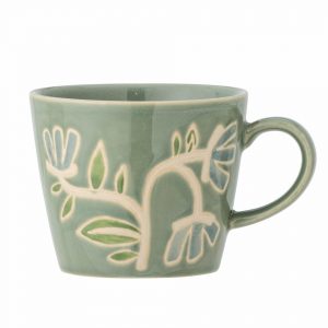 Taza Tangler verde de Bloomingville