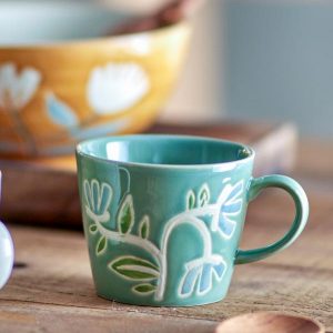 Alternative view of Taza Tangler verde de Bloomingville