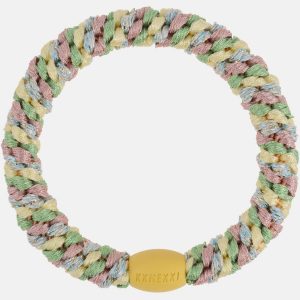 Goma del pelo Kknekki Mix Sparkle blue pastel glitter