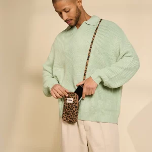 Bolsito Phone Leopard Canela de Hindbag