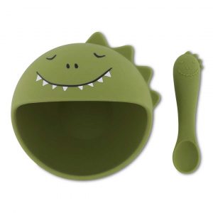 Primer set de comida para bebé Mr. Dino de Trixie