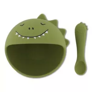 Primer set de comida para bebé Mr. Dino de Trixie