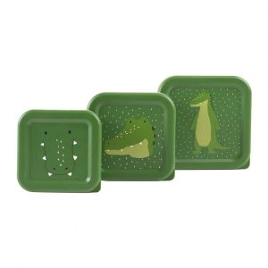 Set 3 fiambreras Mr. Alligator de Trixie