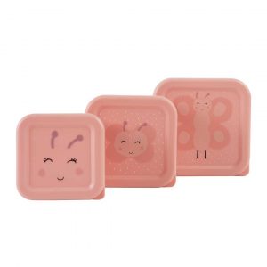 Set 3 fiambreras Mrs. Butterfly de Trixie