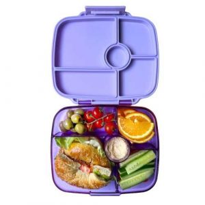 Alternative view of Fiambrera Yumbox Go Purple Kyoto 5C