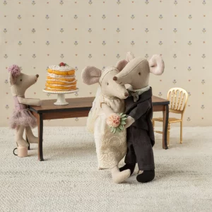 Alternative view of Pareja de ratones de boda en caja de Maileg