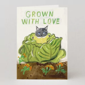 Postal Grown with love de Studio Boketto