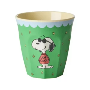 Vaso de melamina Snoopy Verde de Rice