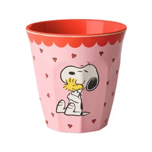 Vaso de melamina Snoopy Rosa de Rice