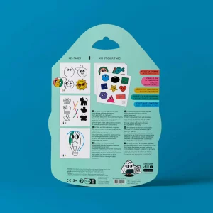 Alternative view of Libro de Stickers Montessori Geometric Shapes de OMY