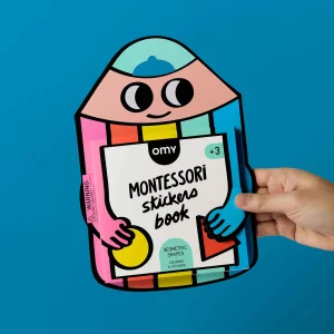 Libro de Stickers Montessori Geometric Shapes de OMY