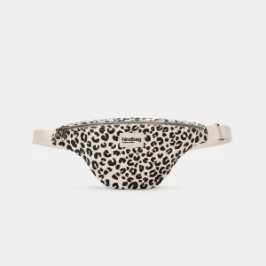 Alternative view of Riñonera Olivia Leopard Écru de Hindbag