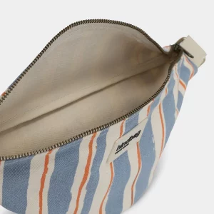 Alternative view of Riñonera Olivia Rayas Naranja y Azul de Hindbag