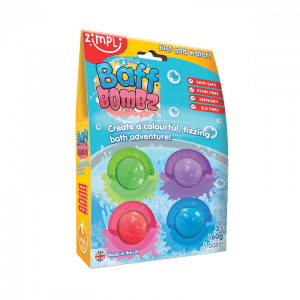 Pack de 4 Bombas de Baño Zimpli Kids (Recambio pincel mágico)