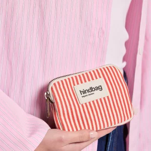 Monedero Lili Rayas Rojas de Hindbag