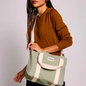 Bolso Louise Verde Arcilla de Hindbag
