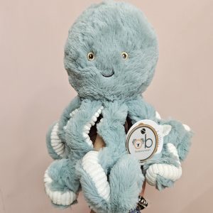 Peluche Pulpo Verde Sage